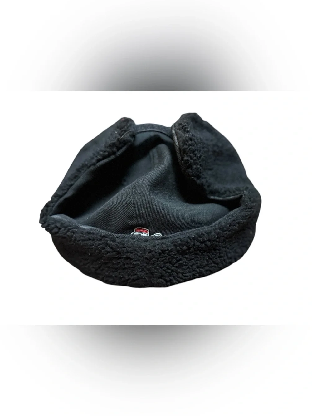 Cincinnati Reds MLB Sherpa Lined Dog Ear New Era 59FIFTY Fitted Hat 7 7/8